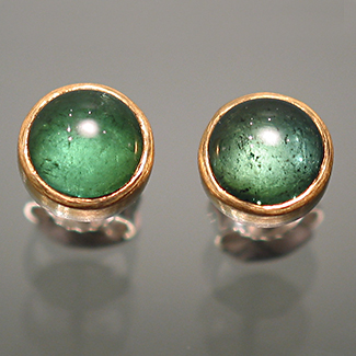 Ohrschmuck: Silber, Gold, Turmaline