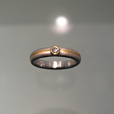 Ring: Silber, Gold, Feingold, Brillant