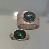 Ring: Silber Silber, Gold, Feingold, Turmaline
